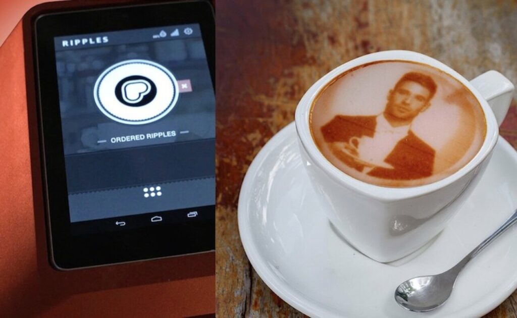 Ripple Maker Bisa Ngeprint Foto di Atas Kopi, Hasilnya Bikin Takjub!